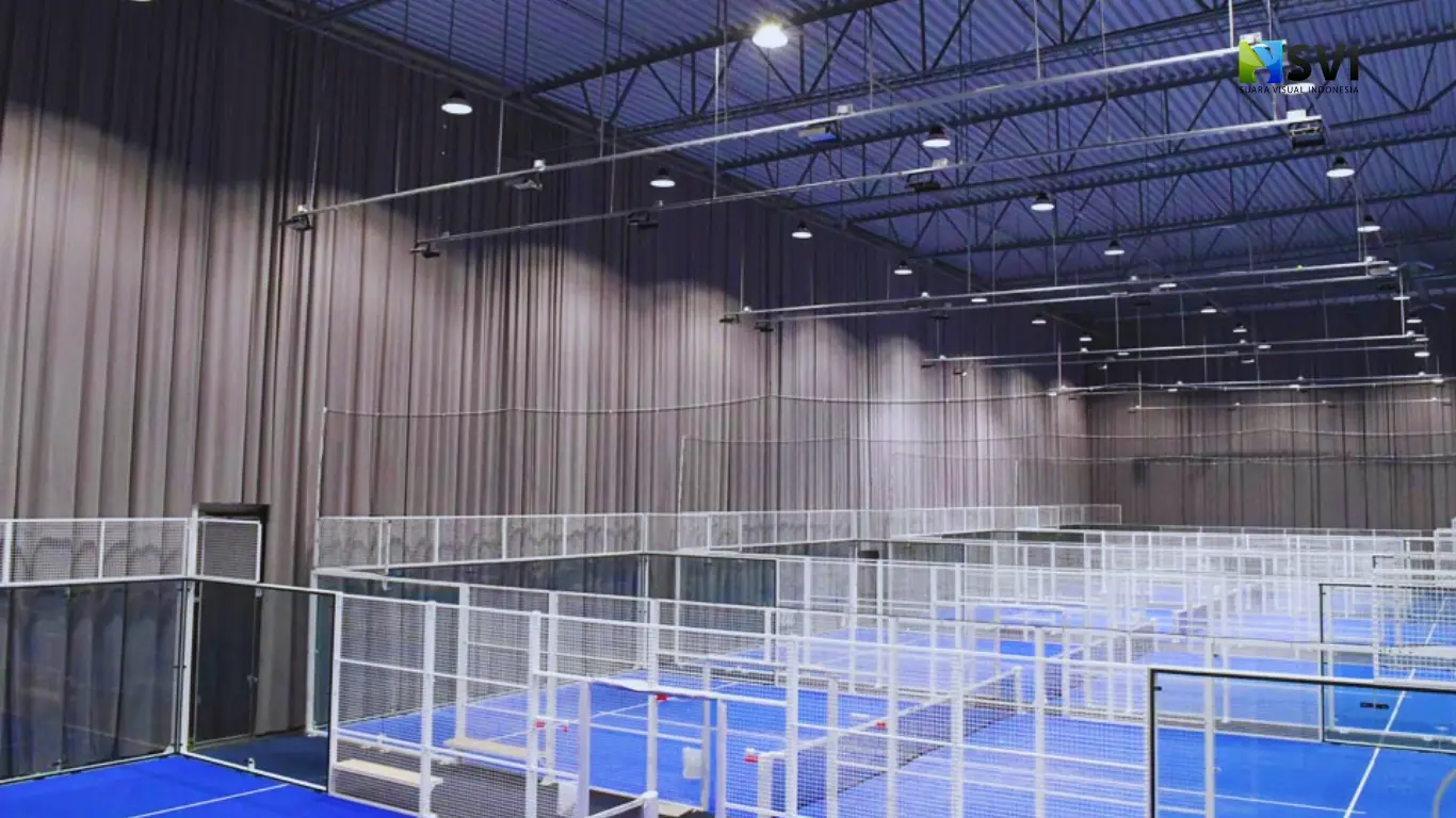 Desain Sound System untuk Lapangan Padel atau Tenis Premium untuk Pengalaman Terbaik Olahraga Kelas Dunia