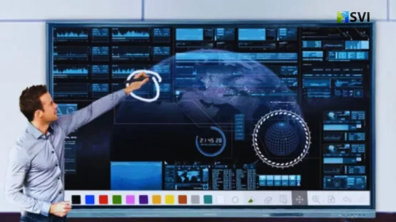 fitur unggulan interactive flat panel