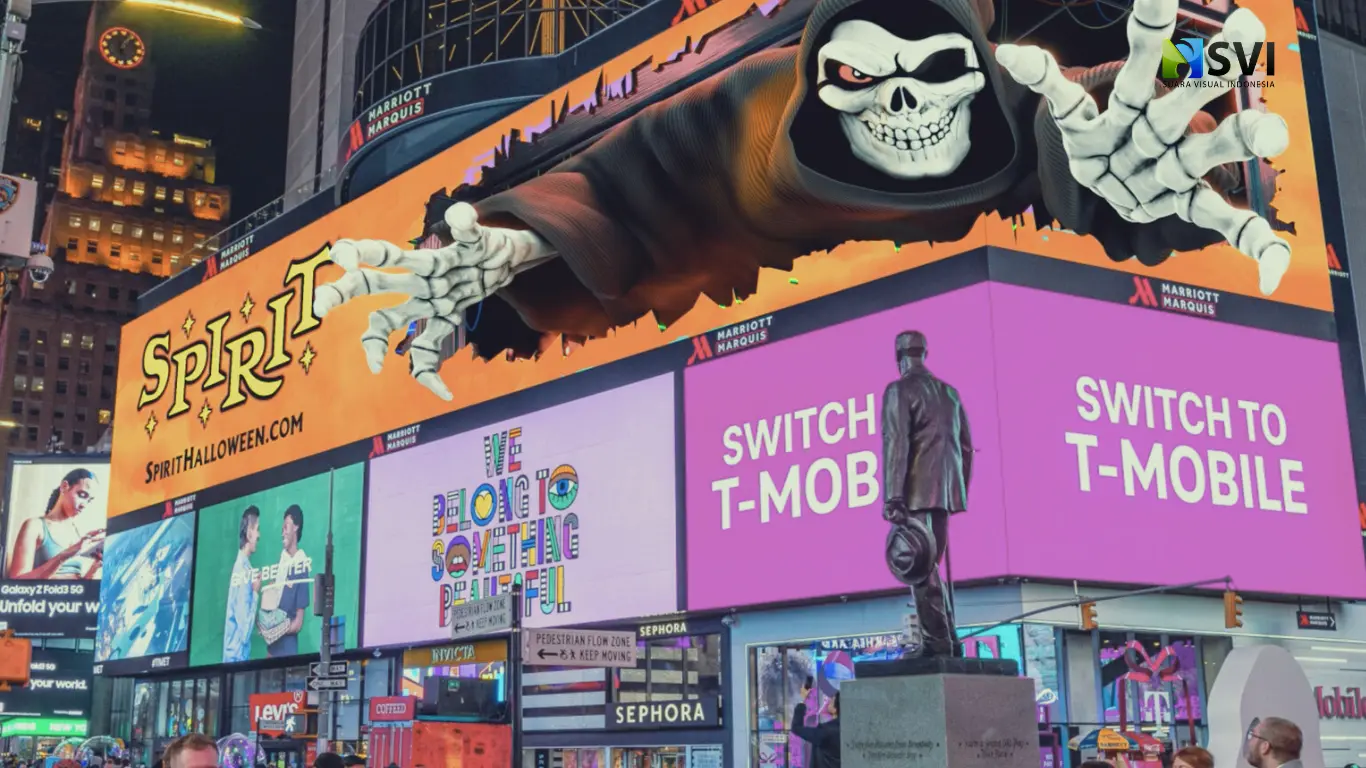 Cara Memilih Ukuran Videotron Outdoor yang Tepat