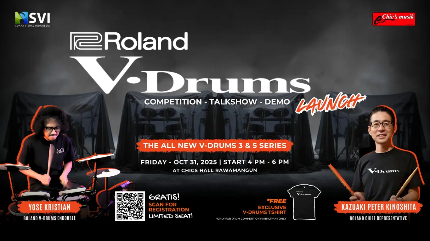 Roland V-Drums Launch & Competition 2025