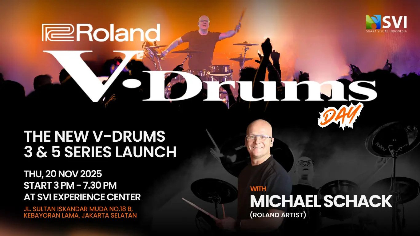 Roland V-Drums 3 & 5 Series Launch with Michael Schack