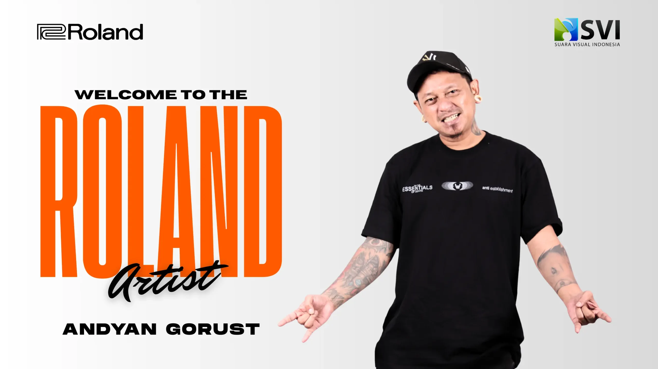 SVI Indonesia Resmi Gaet Andyan Gorust sebagai Artis Roland Indonesia