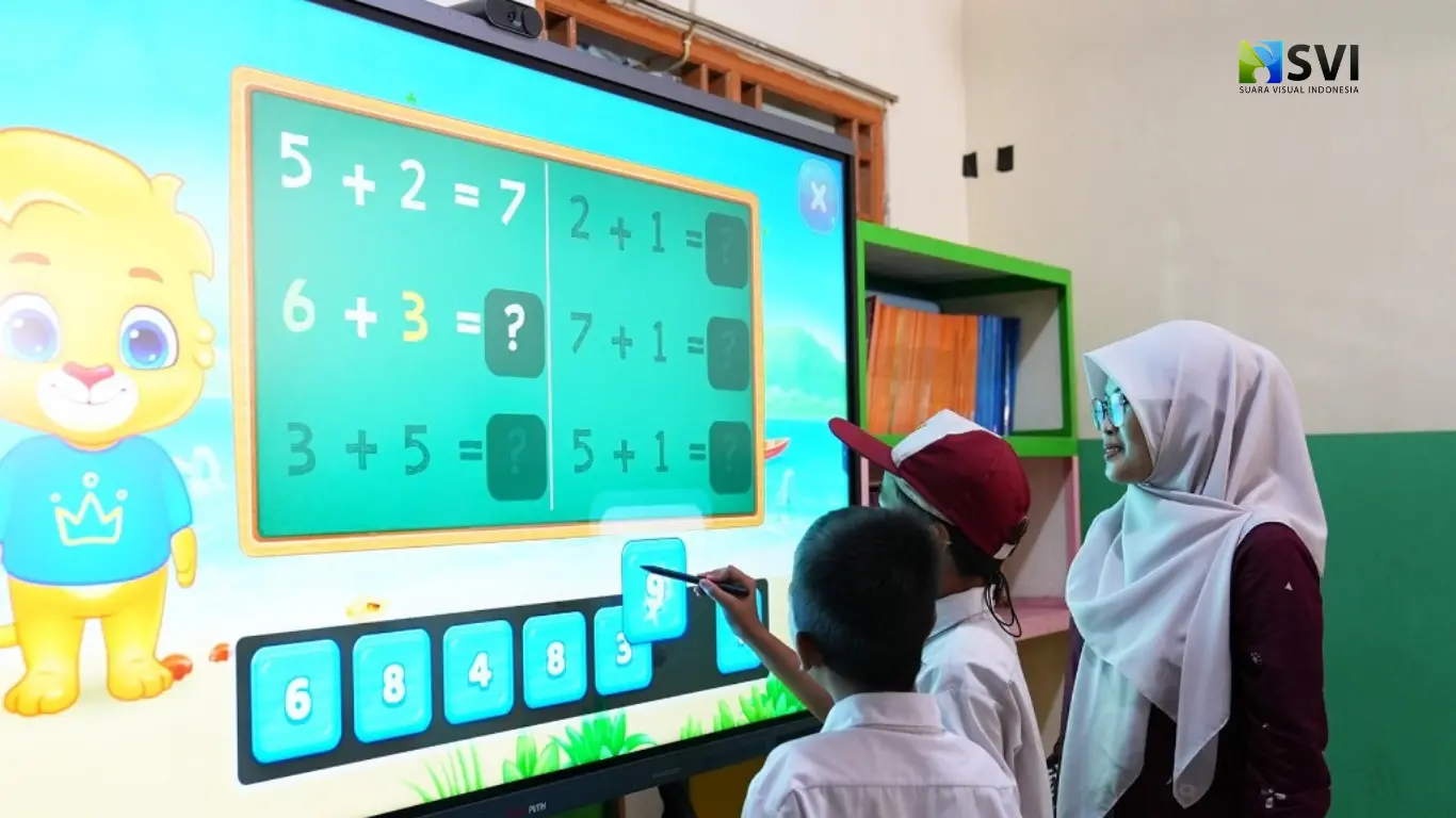 Smart Board Vannoe Mendukung Program Pembelajaran Digital di Indonesia secara Nyata dan Terukur