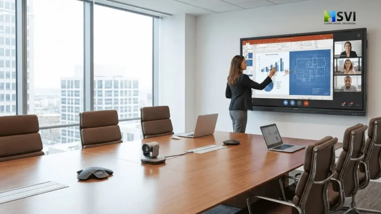 Interactive smartboard untuk video conference