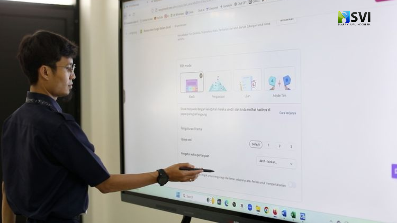 Keunggulan Perusahaan & sekolah Mulai Beralih ke Layar Interaktif