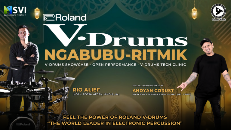NGABUBU-RITMIK bersama Roland V-Drums