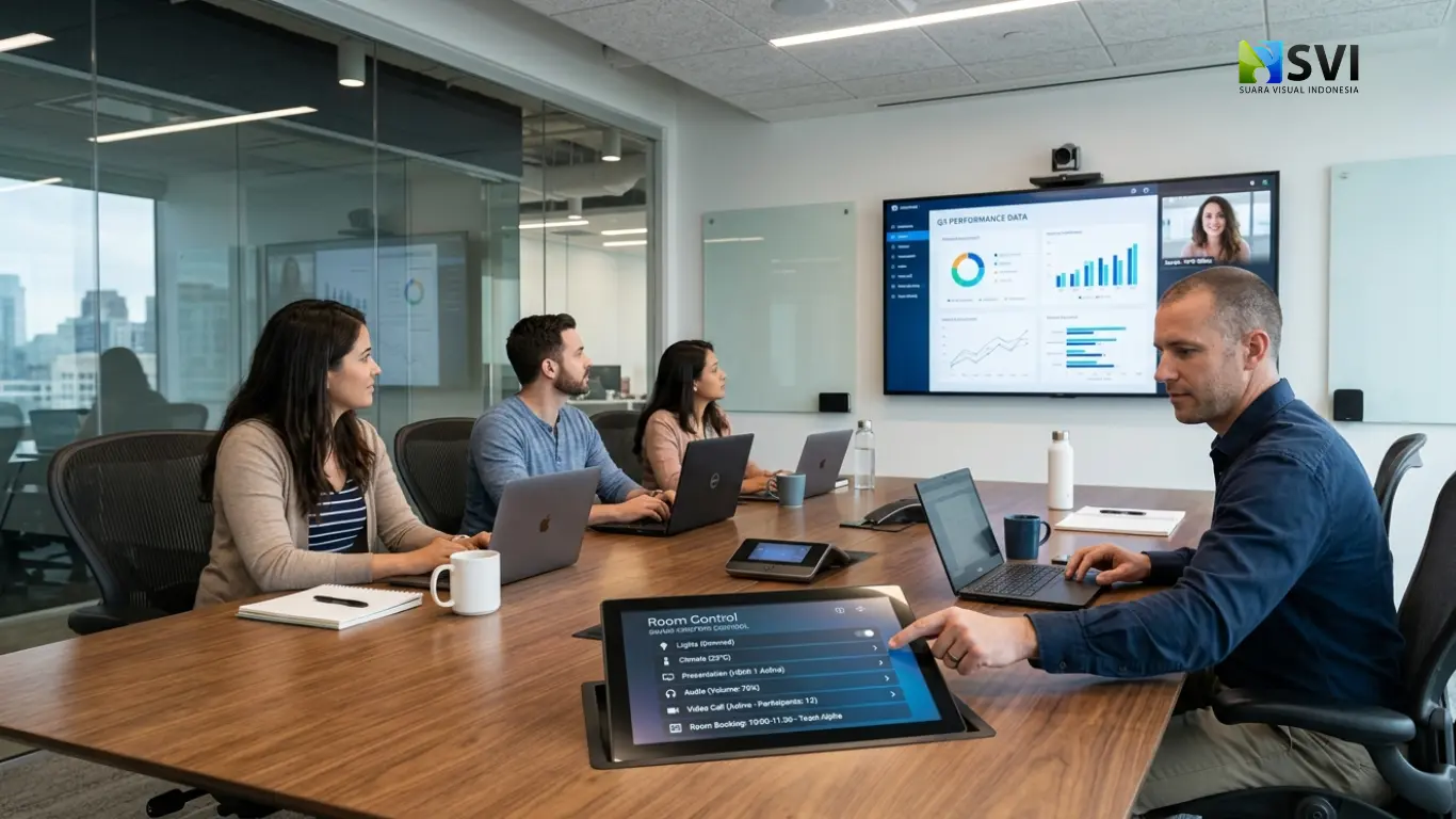 Komponen Penting dalam Smart Meeting Room untuk Menciptakan Meeting Modern yang Lebih Cerdas dan Efisien