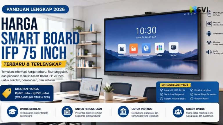 Harga Smart Board IFP 75 Inch