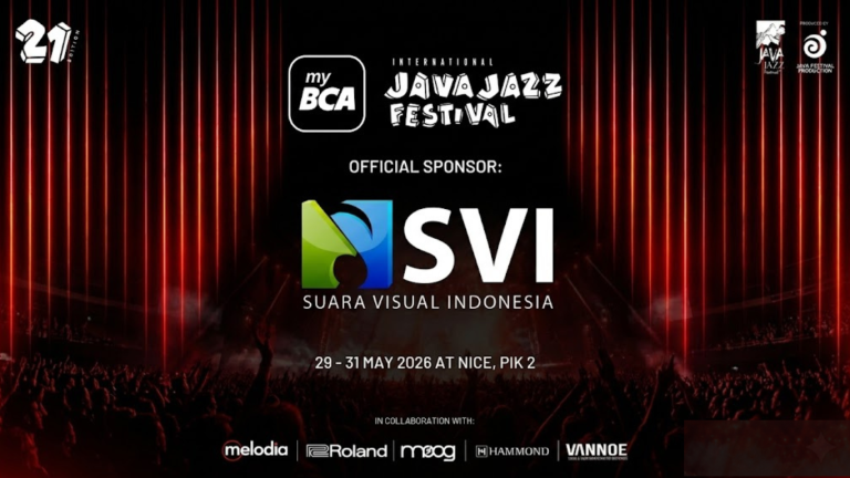 SVI Indonesia Bersama Melodia Musik Menjadi Official Partner Java Jazz 2026