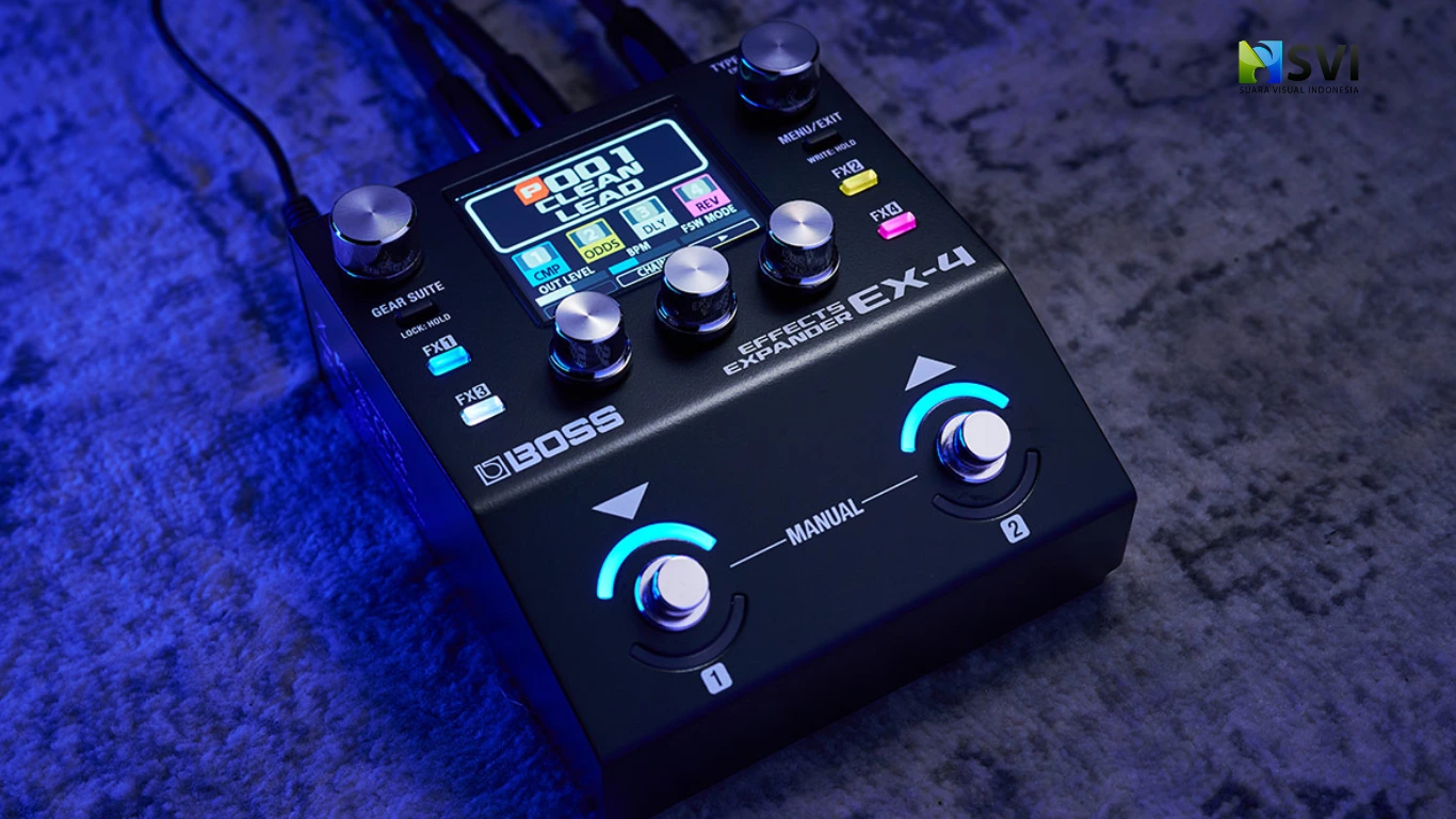 BOSS EX-4 Effects Expander Resmi Dirilis