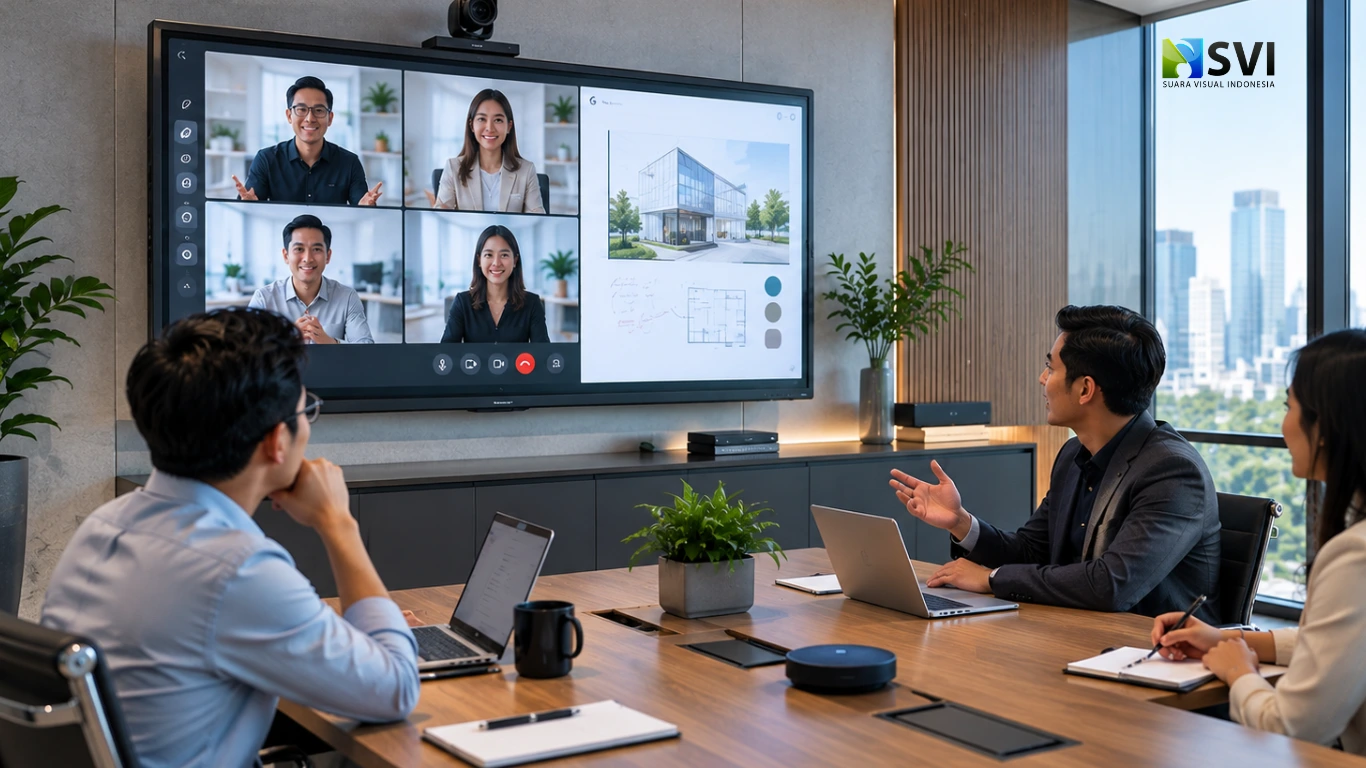 Sistem Video Conference untuk Meeting Hybrid Perangkat dan Komponen yang Dibutuhkan