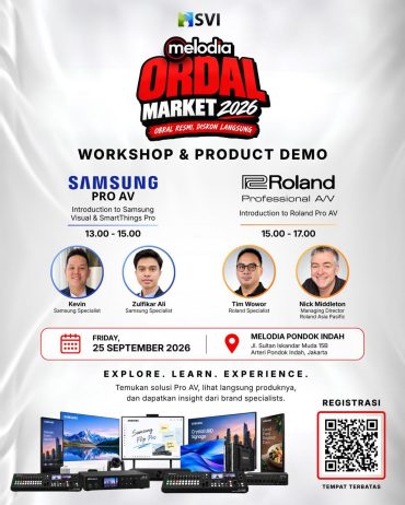 Workshop & Product Demo Samsung dan Roland Pro AV