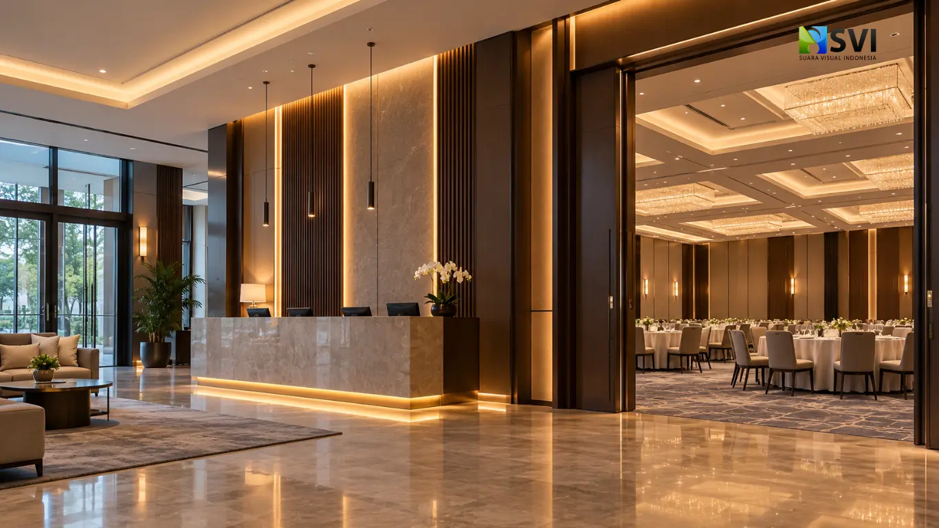 Peran Sistem Lighting dalam Mendukung Operasional Hotel dan Gedung Komersial